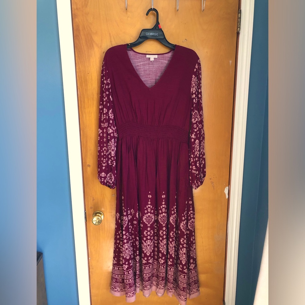 Knox Rose Boho Patterned Dress